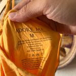 Adore Me NWT  Size med marigold Cowl Neck Mesh Sides Monika Slip sleep Nightie Photo 7