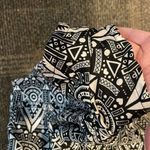 Deb Black and white design strap medium romper with side pockets Photo 5