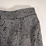 Black Lace Metallic Knit Skater Skirt Torrid Size 2 or US 18/20 Photo 3