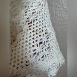 FP Beach Free People Beach  Ivory Crochet Rope Halter Tank Top size Small Photo 6