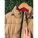 Urban Outfitters  Cropped Tan Puffer Jacket Sz Large Photo 2