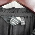 & Other Stories & Other Stories Black High Neck Long Sleeve Rayon Dress Size 8 Photo 6