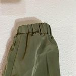 Topshop Womens Green Pockets Elastic Waist Straight Leg Jogger Pants Size 4 Photo 3