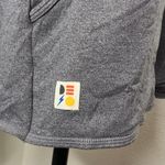 DESO Gray High Neck Pullover Hoodie Women’s Sz L USA Kangaroo Pocket Size L Photo 2