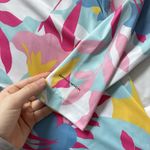 Columbia  Womens Size Medium Floral Rashguard Long Sleeve Hooded Tie Omniwick Photo 1