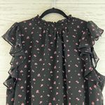 1. State  Flutter Sleeve Floral Print Dress Size XL Photo 3