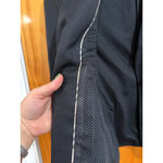 Burberry London Wool Blend Jacket Black Utility Pockets Made in Italy Size 2 Photo 4