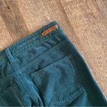 Anthropologie Pants Pilcro Teal corduroy Cotton Stretch 25 Green Boho Photo 9