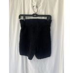 SKIMS  Classic Cotton Fleece Shorts Cozy Knit Teddy Black Lounge Size XXS/XS Photo 2