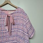 Ivy City Co Eloise‎ Pink Tweed Dress sz 4X NWT Office Business Photo 2