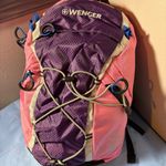 Wenger Vibrant Pink and Purple ultra light hiking day Backpack Photo 3