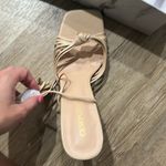 Elegant Tan Strappy Heels size 11 Photo 1