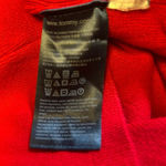 Tommy Hilfiger Women Red Sweater Spell Out Long Sleeve Size XL pre-owned Photo 5