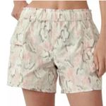 Free People FP Movement Shorts Womens S Printed In The Wild Mid Rise Paperbag Sporty Active Photo 0
