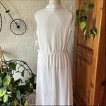 Anne Klein  White Maxi Crepe Dress Photo 1