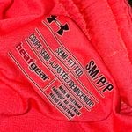 Under Armour  Pink white semi fitted heat gear Athletic Running Shorts Photo 2