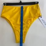 Ellejay - Carolyn High-Rise Lemon Swim Bottom - M Photo 7