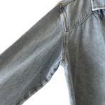 ZARA NWOT Denim Blue Long Sleeves Button Down Algodon SZ S # 1681 Photo 5