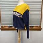 Urban Outfitters  Blue and Yellow North League Long Sleeve Tee Size Large Photo 4