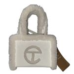 UGG  x Telfar Small Shopping Shearling Tote – White Photo 0