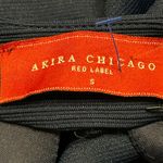 Akira navy blue midi dress with cutout back, S Photo 3