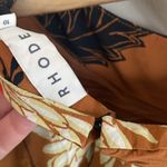 RHODE Luke Mini Dress Floral Brunette Kiku Grande Tan Size 10 Photo 11