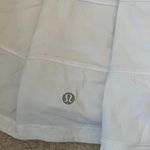 Lululemon White  pace rival skirt with built in shorts Photo 2