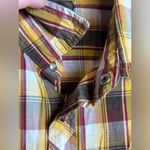 prAna  Men’s Plaid Casual Snap Button Up Lightweight Western Organic Cotton Shirt Photo 3