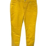 D. Jeans  mustard yellow jean pants women size 4 stretchy skinny leg jeans Photo 1