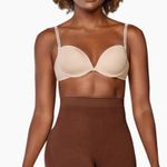 Brand New Curveez Women's Size XL Chocolate Brown Second Skin Thigh Slimmer Photo 0