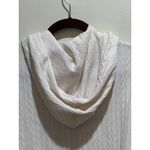 Dazy Cropped Zip Front Hoodie Jacket Size Large ~ Cream Color Photo 6