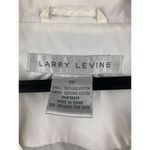 Larry Levine Women's Vintage Y2K  White Wind Breaker Jacket  Size XS Photo 3
