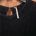 Free People  Perfectly Victorian Embroidered Boho Festival Mini Shift‎ Dress XS Photo 10