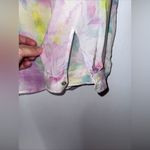 Adyson Parker  Button Down Shirt Floral Watercolor Pastel‎ 3 XL Photo 4