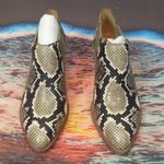 Madewell  low Chelsea boots snake embossed leather Photo 1