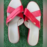 Cole Haan  Red Women's Briella Grand II Wedge Slide Sandal Size 8.5B Photo 0