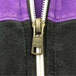 Nike The Athletic Dept Purple Black Full Zip Up Track Jacket Sweatshirt Womens M Photo 3