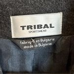 Tribal Sportswear Vintage Wool Cashmere Suit Jacket Women’s 14 Charcoal Gray Photo 1