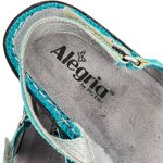 Alegria Verona Aqualita Turquoise Blue Sandals Size 40 9.5 Photo 8