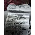 SONOMA Dress L Burgundy Paisley Sleeveless Romantic Earthy Boho Cottagecore Purple Size L Photo 8