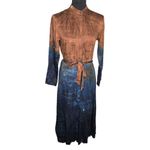 Anthropologie  Cloth & Stone Tie-Dye Perla Midi Long Sleeve Dress Size: S Photo 1