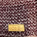 She Shreds Heathered Maroon Beanie. Red Photo 3