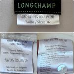 Longchamp Ecru Neutral Tiny Pulls Collared Button Down Blouse FR Size 36 US 4 Photo 9