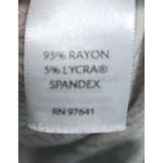 J.Jill  Wearever Collection‎ L Cream Black Print Stretch Knit Dress Photo 4