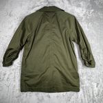 CAbi  Trench Coat Expedition Green‎ Double Breasted Jacket Lightweight Size S Photo 2