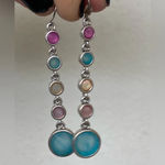None Super cute multi colored dangle earrings Photo 3