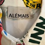 NWOT ALEMAIS x Alan Berry Rhys Samaki Cropped Organic Cotton Shirt Women's Sz 8 Photo 4