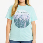 Friends Licensed Skyscraper Blue T Shirt Large Photo 0