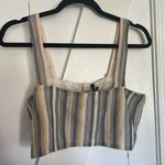Urban Outfitters NWT Out from Under  Striped Cotton Crop Top Photo 0