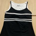 Tek Gear  Women’s XL Black White Tank Top Wicking Performance Athletic New Photo 1